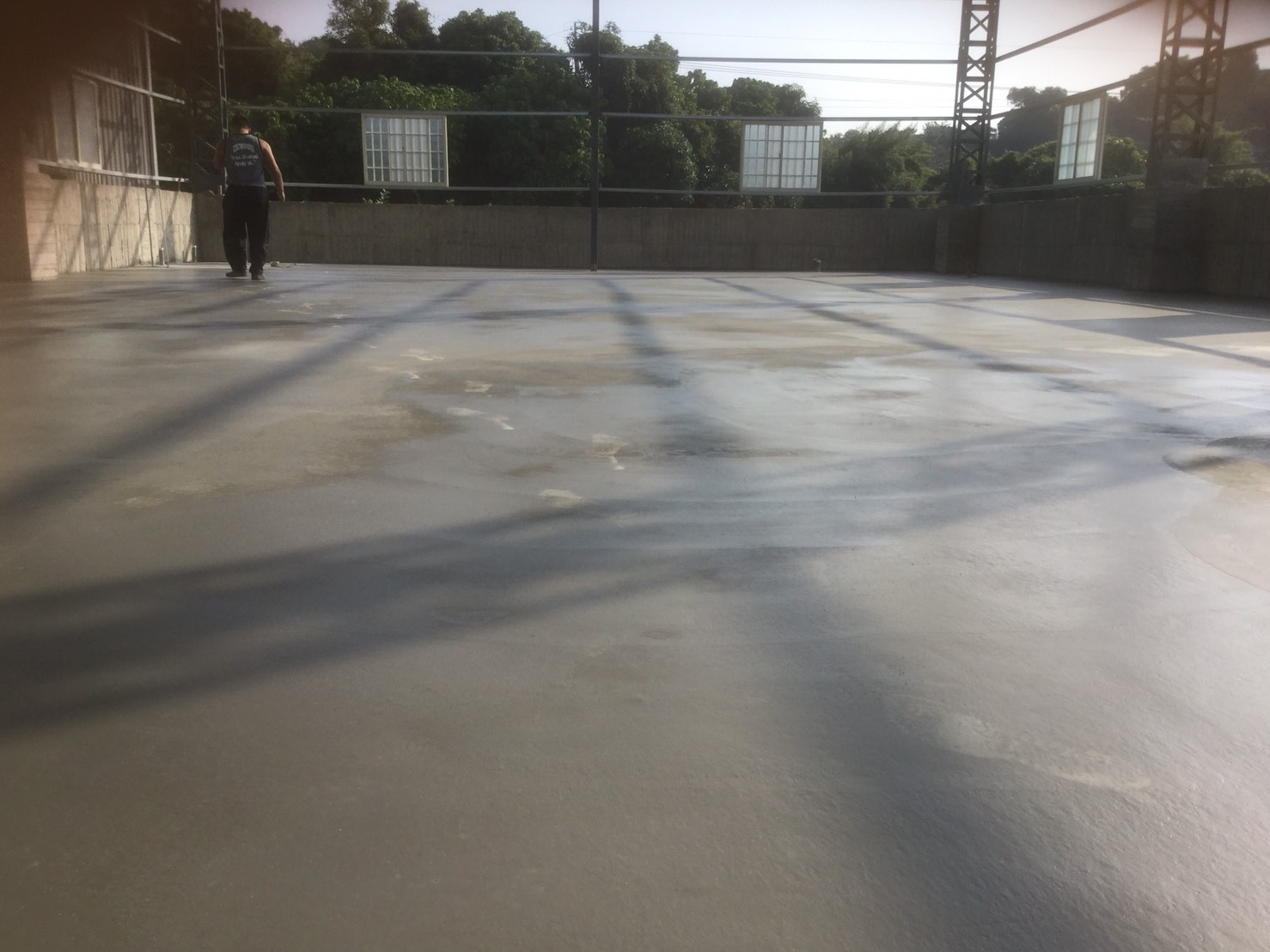 混泥土灌漿整平工程